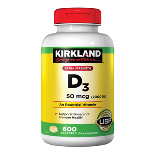 Kirkland Signature Extra Strength D3 50 mcg., 600 Softgels