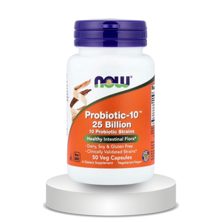 NOW Foods, Probiotic-10, 25 Billion, 50 Veg Capsules