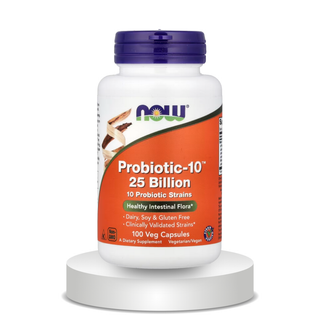 NOW Foods, Probiotic-10, 25 Billion, 100 Veg Capsules