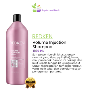 REDKEN, VOLUME INJECTION SHAMPOO 1 l / 33.8 fl oz