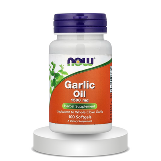 NOW Foods, Garlic Oil, 1,500 mg, 100 Softgels