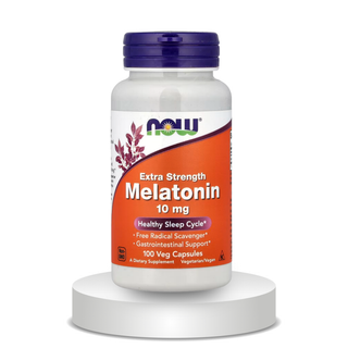 NOW Foods, Extra Strength Melatonin, 10 mg, 100 Veg Capsules
