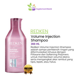 REDKEN, VOLUME INJECTION SHAMPOO 300 ml / 10.1 fl oz