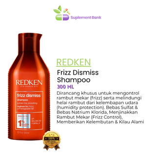 REDKEN, FRIZZ DISMISS SHAMPOO 300 ml / 10.1 fl oz