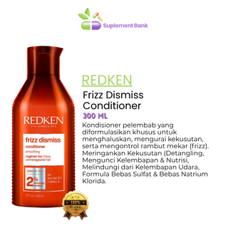 REDKEN, FRIZZ DISMISS CONDITIONER 300 ml / 10.1 fl oz