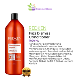 REDKEN, FRIZZ DISMISS CONDITIONER 1 l / 33.8 fl oz