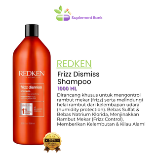 REDKEN, FRIZZ DISMISS SHAMPOO  1 l / 33.8 fl oz