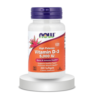 NOW Foods, Vitamin D-3, High Potency, 5,000 IU, 240 Softgels